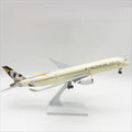 Etihad Airways Airbus A350 – 30 cm / 11.8 in – Solid Resin Desktop Display Model