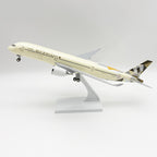 Etihad Airways Airbus A350 – 30 cm / 11.8 in – Solid Resin Desktop Display Model