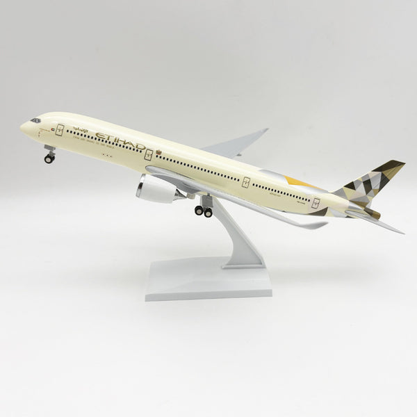 Etihad Airways Airbus A350 – 30 cm / 11.8 in – Solid Resin Desktop Display Model - Secondary