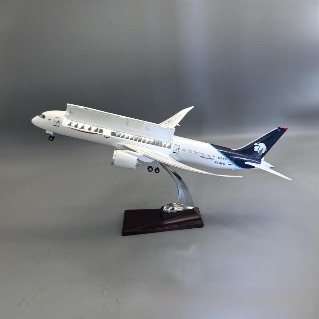 Aeroméxico Boeing 787-9 Dreamliner – 42 cm / 16.5 in – Openable Hatch Cover LED Display Model