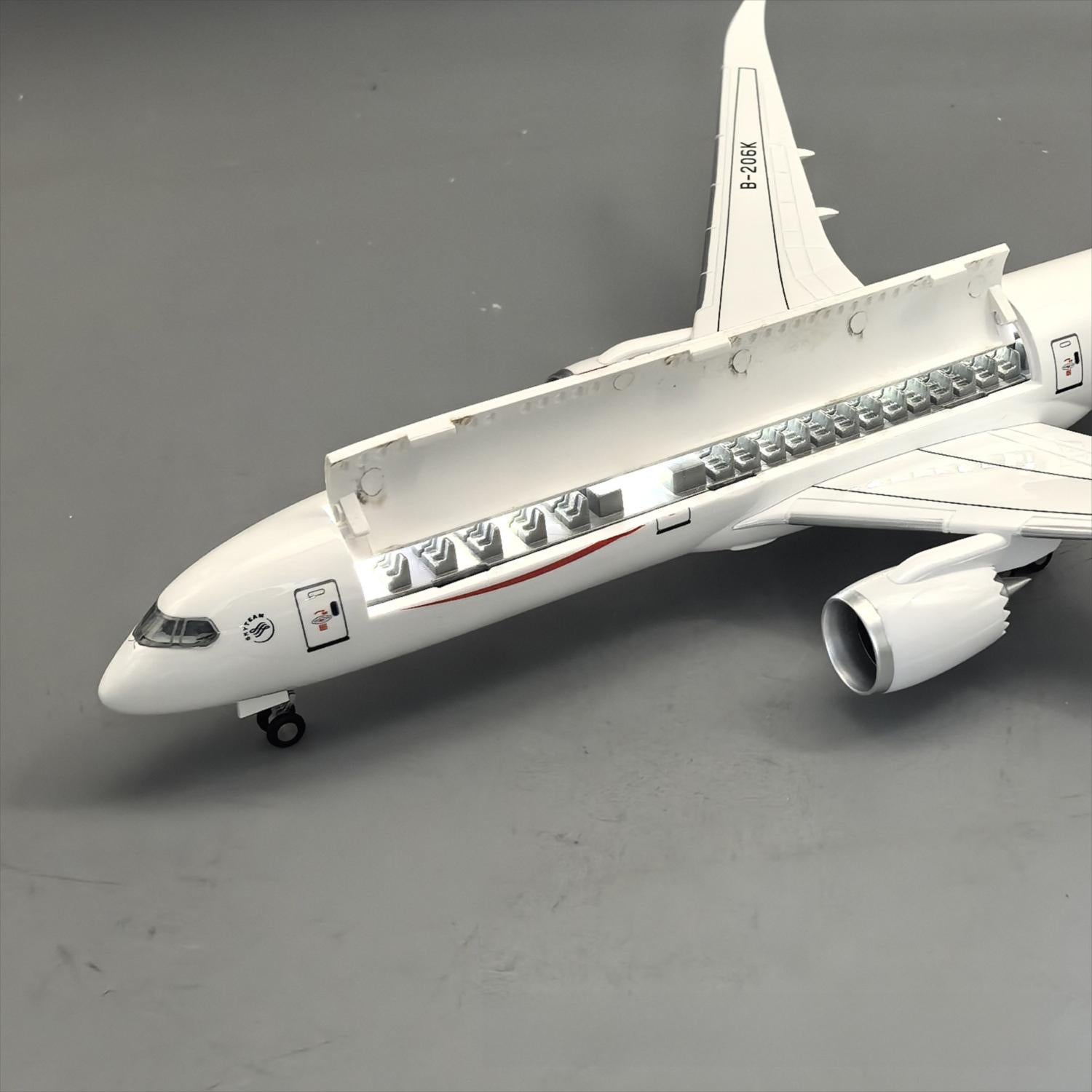 Aeroméxico Boeing 787-9 Dreamliner – 42 cm / 16.5 in – Openable Hatch Cover LED Display Model