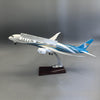 Oman Air Boeing 787-9 Dreamliner – 42 cm / 16.5 in – Openable Hatch Cover LED Display Model