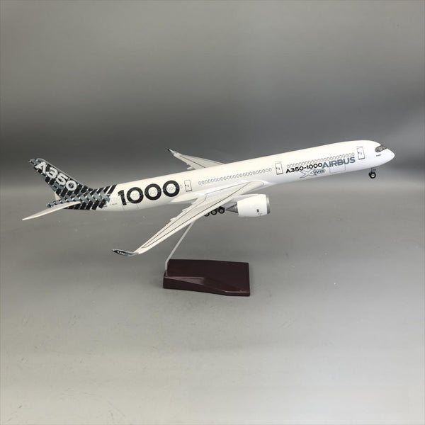Airbus A350-1000 Carbon Fiber Prototype – 47 cm / 18.5 in – Synthetic Resin Desktop Display Model - Secondary
