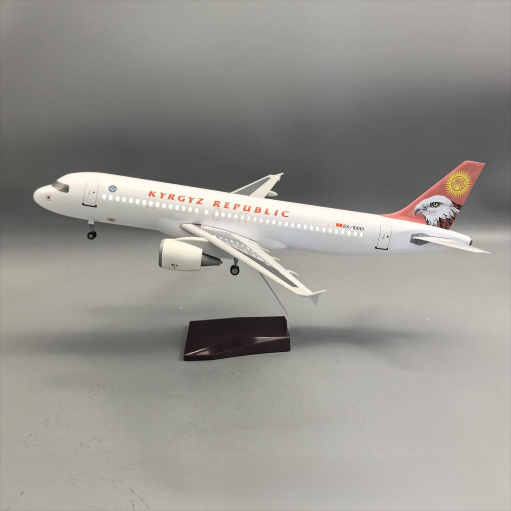 Kyrgyzstan Government Airbus A320 Special Plane Model — 1:80 Scale | 47cm / 18.5"