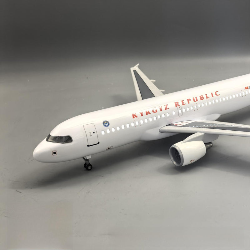 Kyrgyzstan Government Airbus A320 Special Plane Model — 1:80 Scale | 47cm / 18.5" - Image 6