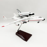 Antonov An-225 Mriya Soviet Version with Buran Space Shuttle Airplane Model — 1:280 Scale | 30cm / 11.8" - Thumbnail 1