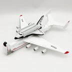 Antonov An-225 Mriya Soviet Version with Buran Space Shuttle Airplane Model — 1:280 Scale | 30cm / 11.8"