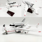 Antonov An-225 Mriya Soviet Version with Buran Space Shuttle Airplane Model — 1:280 Scale | 30cm / 11.8" - Thumbnail 4
