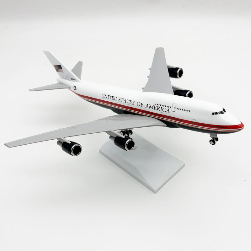 Boeing 747-200 New Air Force One Airplane Model — 1:200 Scale | 30cm / 11.8"