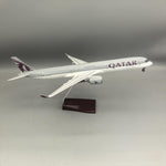 Qatar Airways Airbus A350-1000 Airplane Model — 1:157 Scale | 47cm / 18.5" - Thumbnail 2