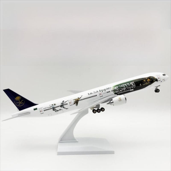 Saudia Boeing 777-300ER "Saudi Falcons" Special Livery Model — 1:200 Scale | 30cm / 11.8"