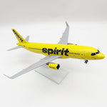 Spirit Airlines Airbus A320 Model Aircraft — 1:120 Scale | 30cm / 11.8" - Thumbnail 3