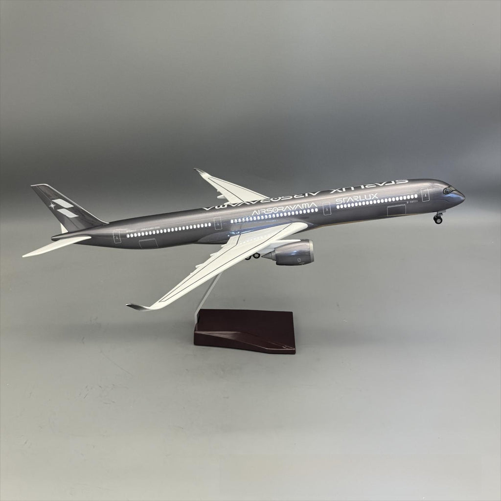 STARLUX Airlines Airbus A350-1000 "Empty Mountain Silver" Airplane Model — 1:157 Scale | 47cm / 18.5"