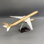 STARLUX Airlines Airbus A350-1000 "Empty Mountain Gold" Airplane Model — 1:157 Scale | 47cm / 18.5" - Thumbnail 4