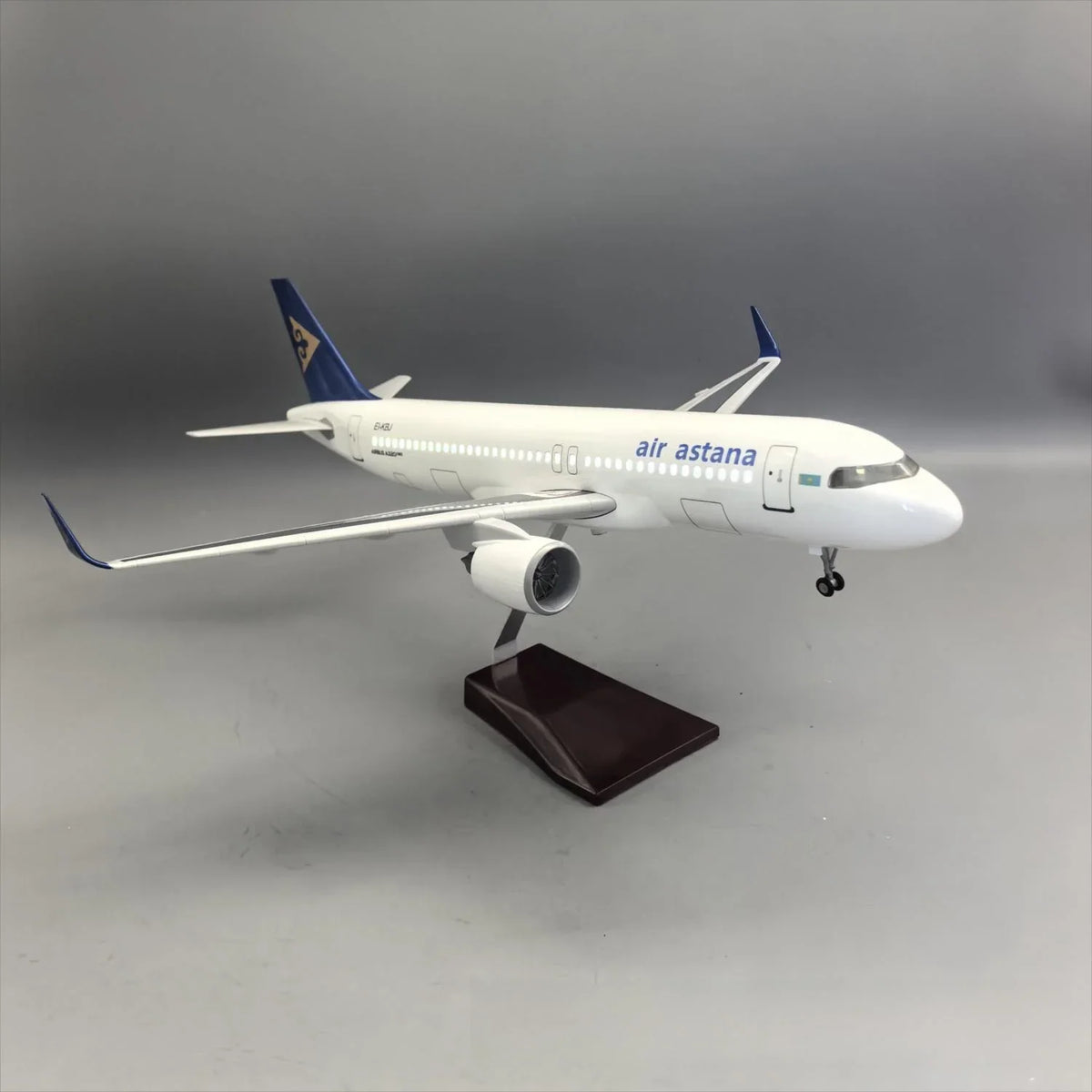 Air Astana Airbus A320neo Airplane Model — 1:80 Scale | 47cm / 18.5"