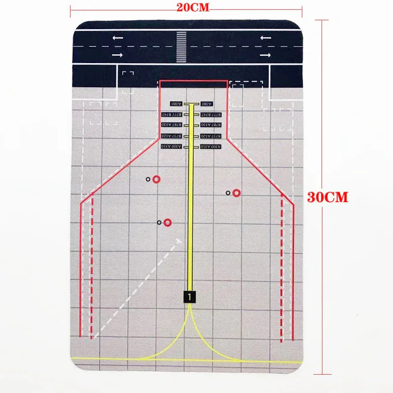Silicone Runway Mat – 30×20 cm (11.8 × 7.87 in) - Gallery 1