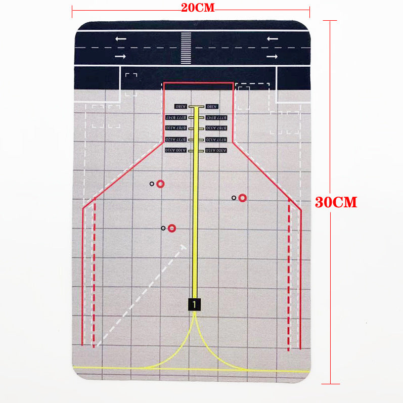Silicone Runway Mat – 30×20 cm (11.8 × 7.87 in)