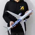 American Airlines Boeing 737-800 "FIFA World Cup 2026" – 47 cm / 18.5 in – Voice-Activated LED Display Model
