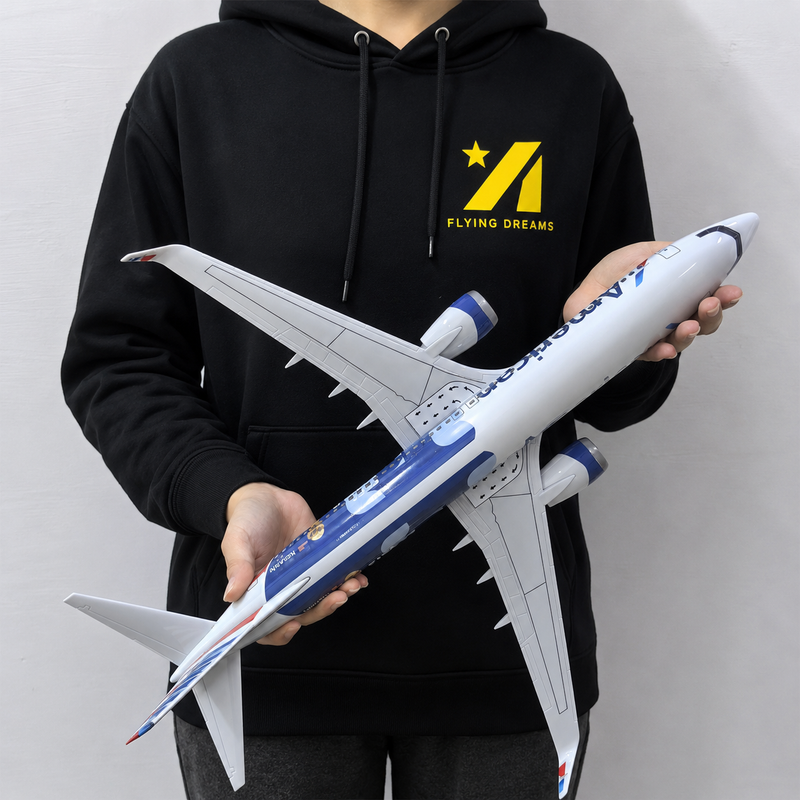 American Airlines Boeing 737-800 "FIFA World Cup 2026" – 47 cm / 18.5 in – Voice-Activated LED Display Model - Image 10