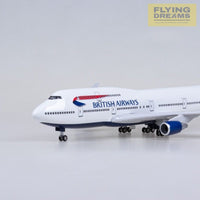 B747-400 British Airways - Escala 1/150 - 47cm - 18,5 pulgadas