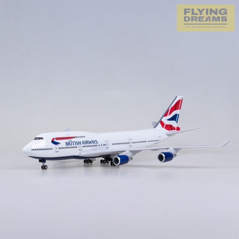 B747-400 British Airways - Escala 1/150 - 47cm - 18,5 pulgadas