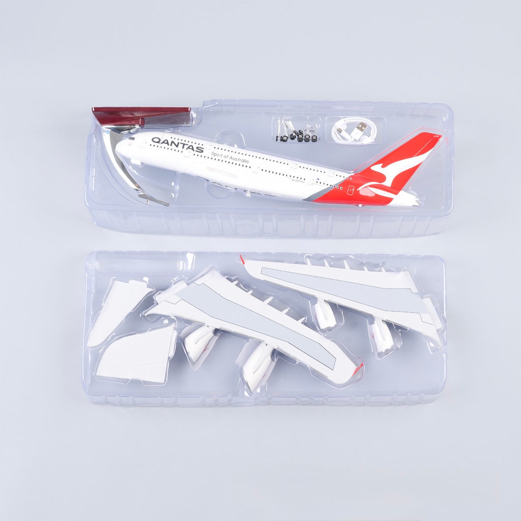 Qantas Airbus A380 1:160 – 45.5 cm / 17.9 in – Interior de Cabina Abrible