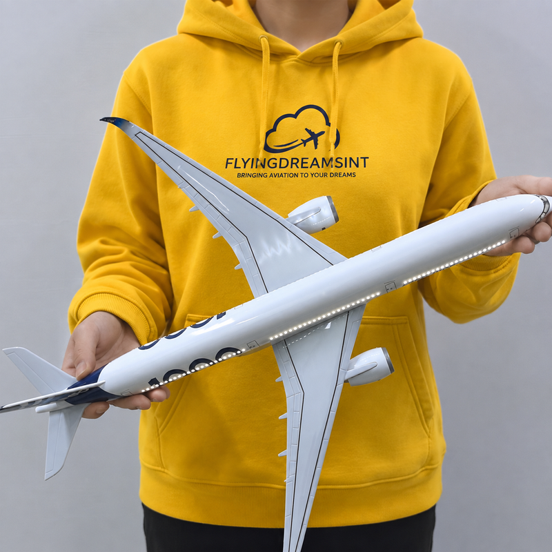 Airbus A350-1000 Carbon House Prototype – 47 cm / 18.5 in – Voice-Activated LED Display Model - Image 9