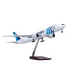 طائرة B777 مصر - مقياس 1/157 - 47 سم - 18.5 بوصة - نموذج طائرة