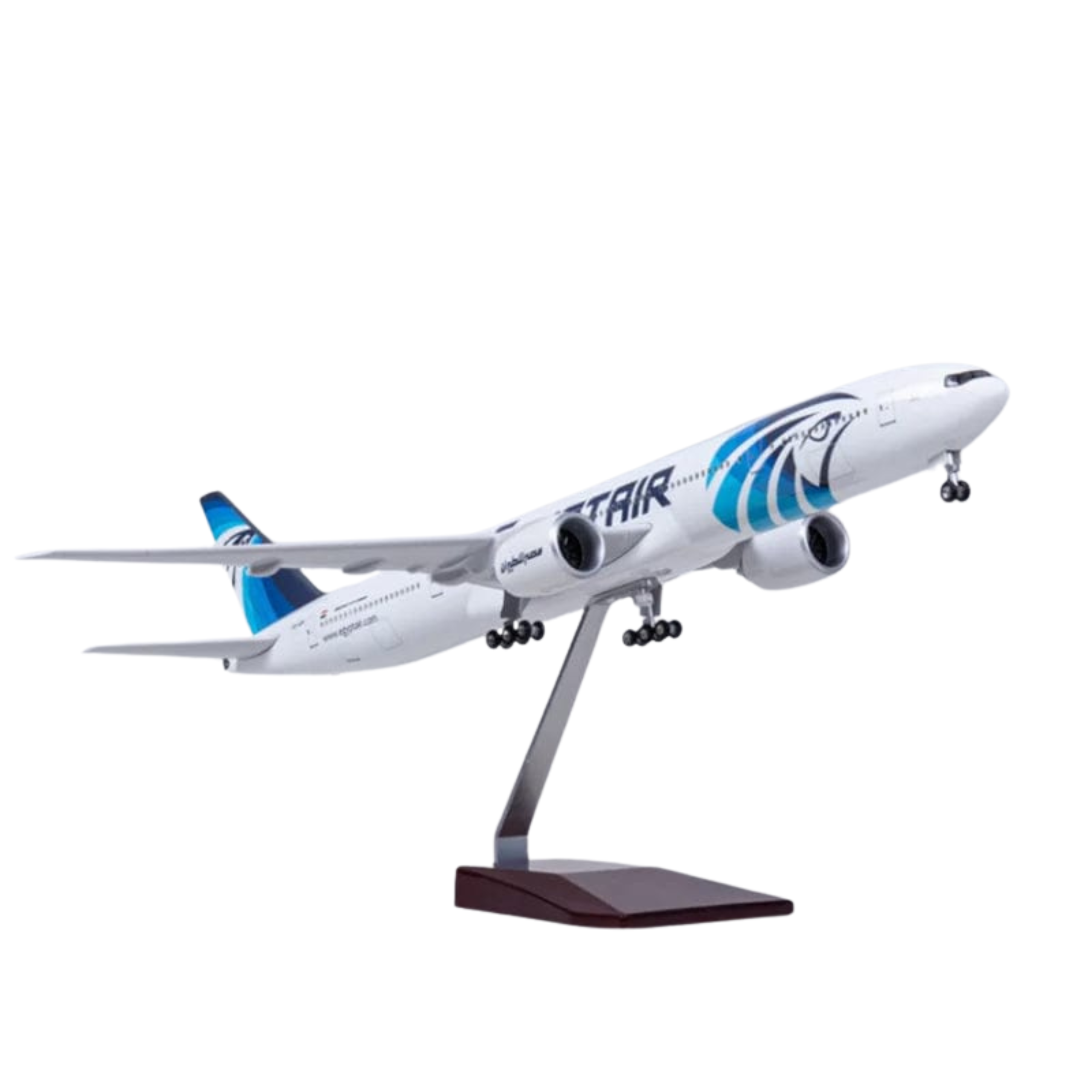 B777 Egypt - Scale 1/157 - 47cm - 18.5 in - Airplane Model