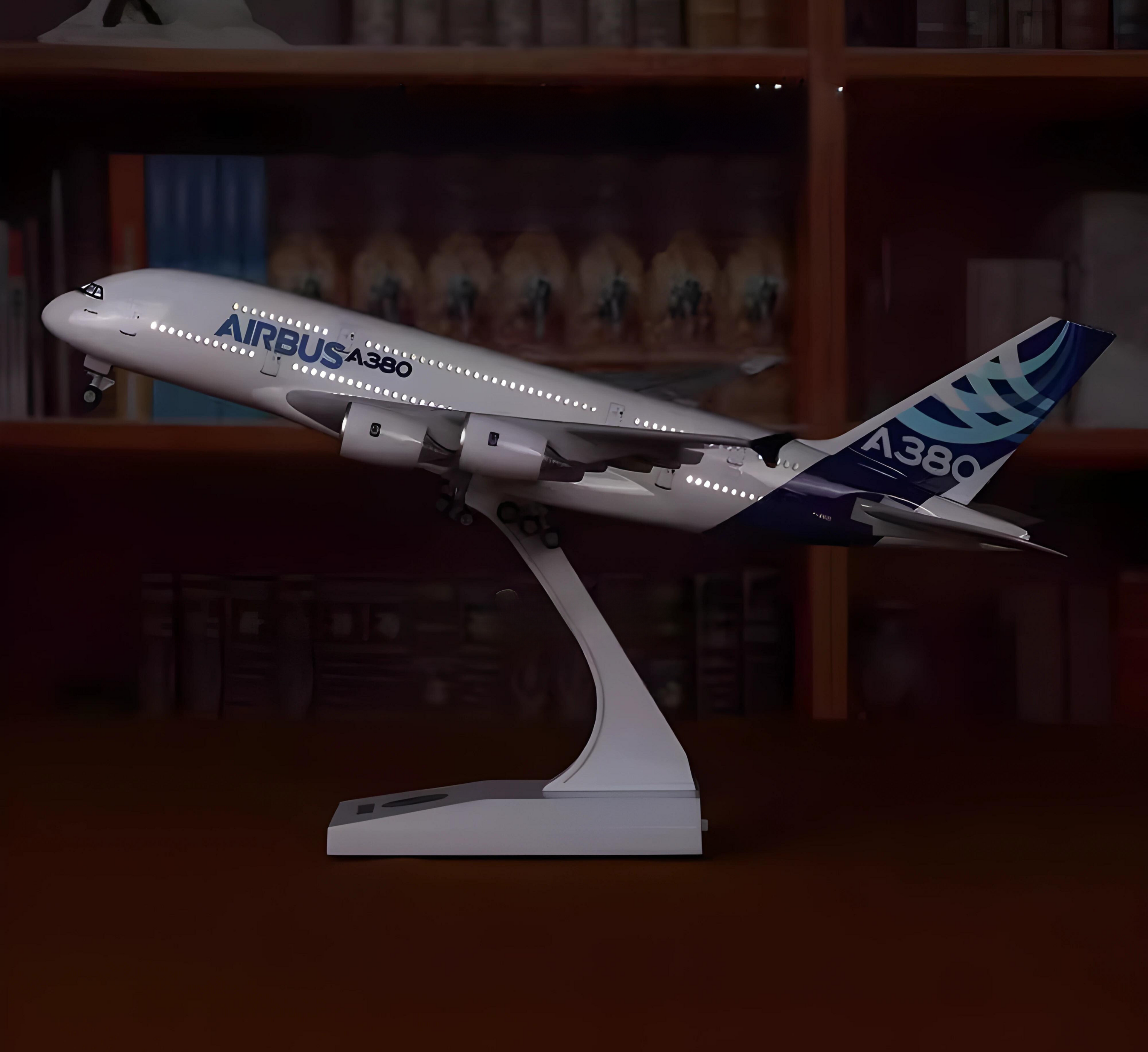 A380 Prototype - 30cm - 11.8in - LED & Sound - Airplane Model