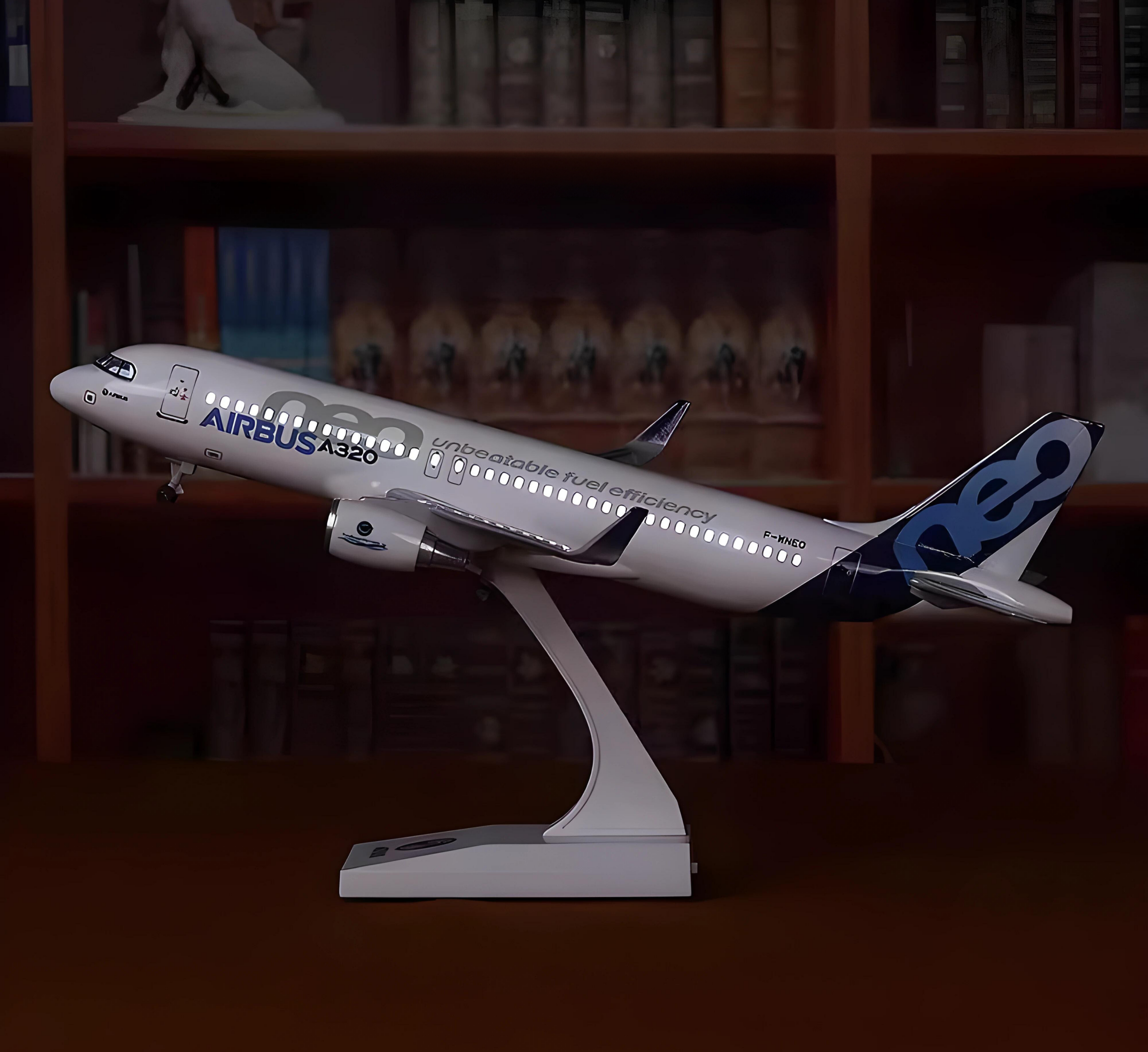 A320 Prototype - 30cm - 11.8in - LED & Sound - Airplane Model