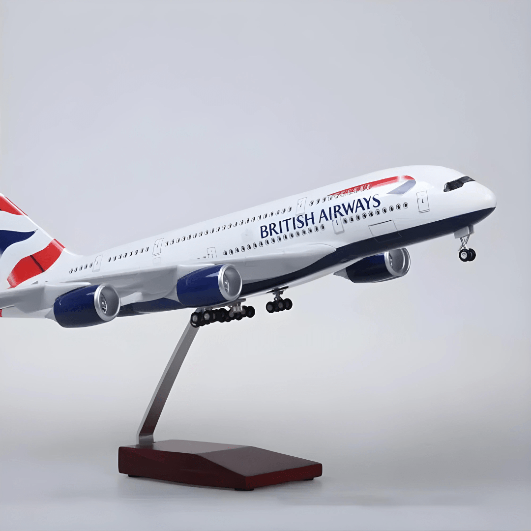 A380 Británico - Escala 1/160 - 47CM - 18,5 in