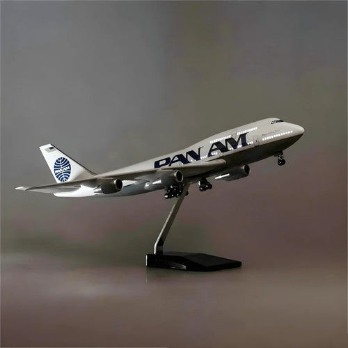 【PAN AM】ボーイング747 モデル 1/150 B747 PAN AM - Escala 1/150 - 47 cm - 18,5 pulgadas - Maqueta de