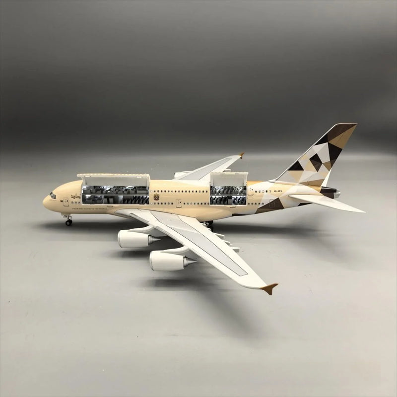 Etihad Airways Airbus A380 1:160 – 45.5 cm / 17.9 in – Opening Cabin Interior - Image 11