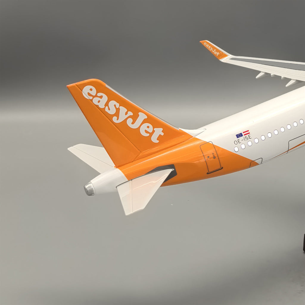 A321neo EASYJET - SCALE 1/80 - 44CM - 18.5 IN - AIRPLANE MODEL