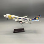 ANA All Nippon Airways Boeing 747-400 Pokémon Pikachu Edition 1:190 – 37 cm / 14.6 in – LED Lights