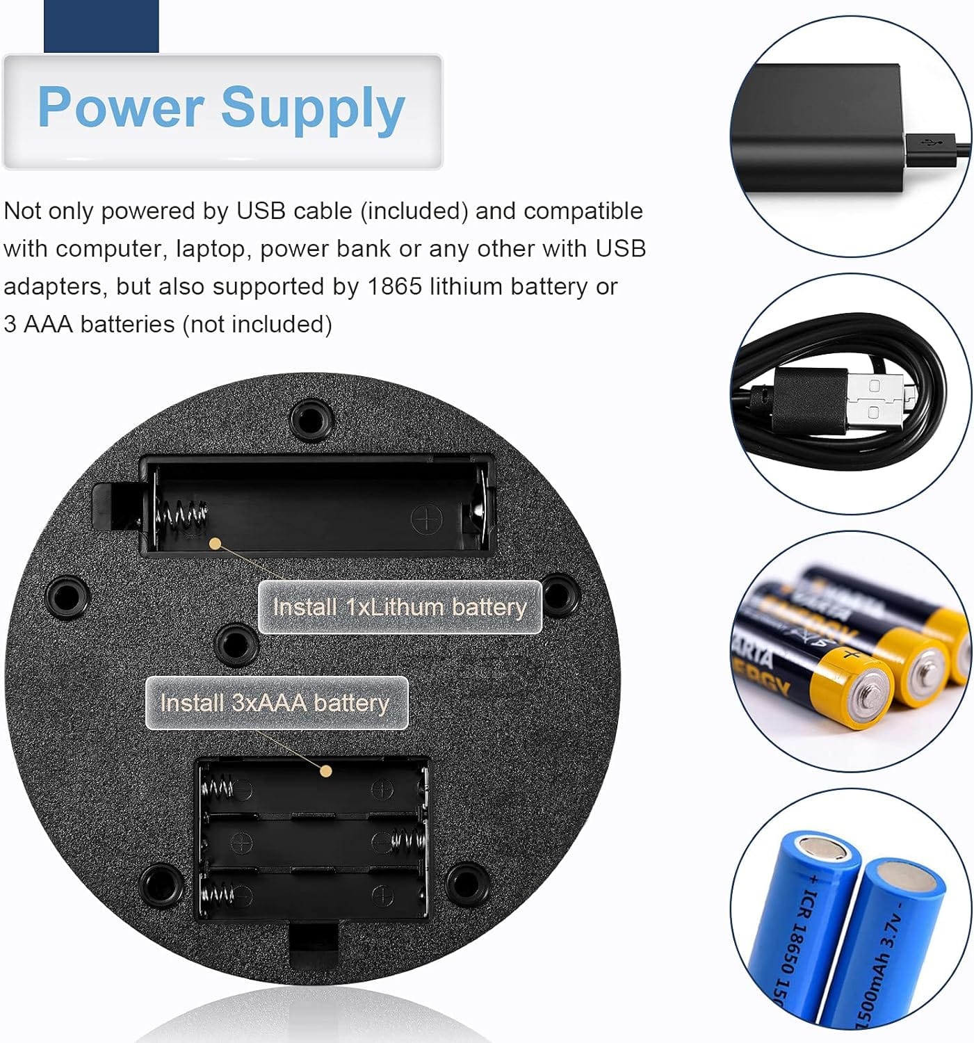 Motorized Rotating Display Stand - 13.8cm  - 3KG