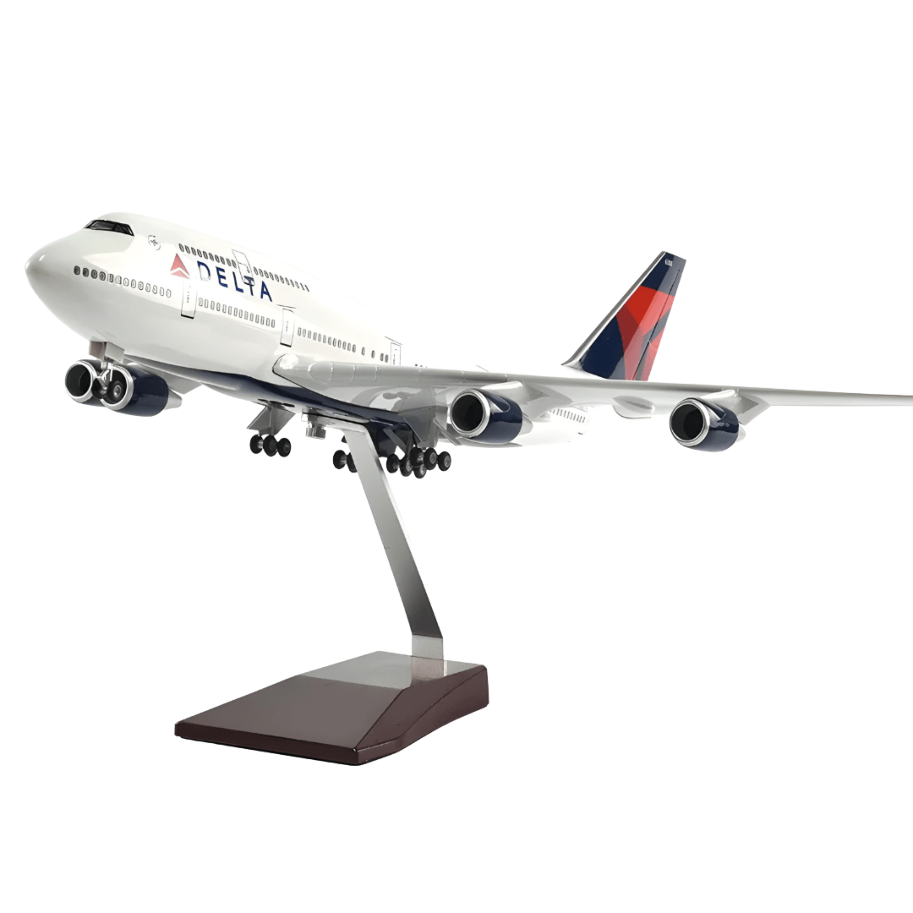 B747 Delta - Scale 1/150 - 47cm - 18.5 in - Airplane Model