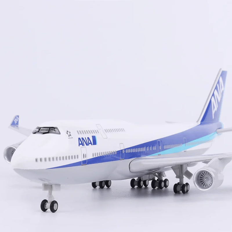 B747 ANA Japan - 30cm - 11.8in - LED & Sound - Airplane Model - Image 3