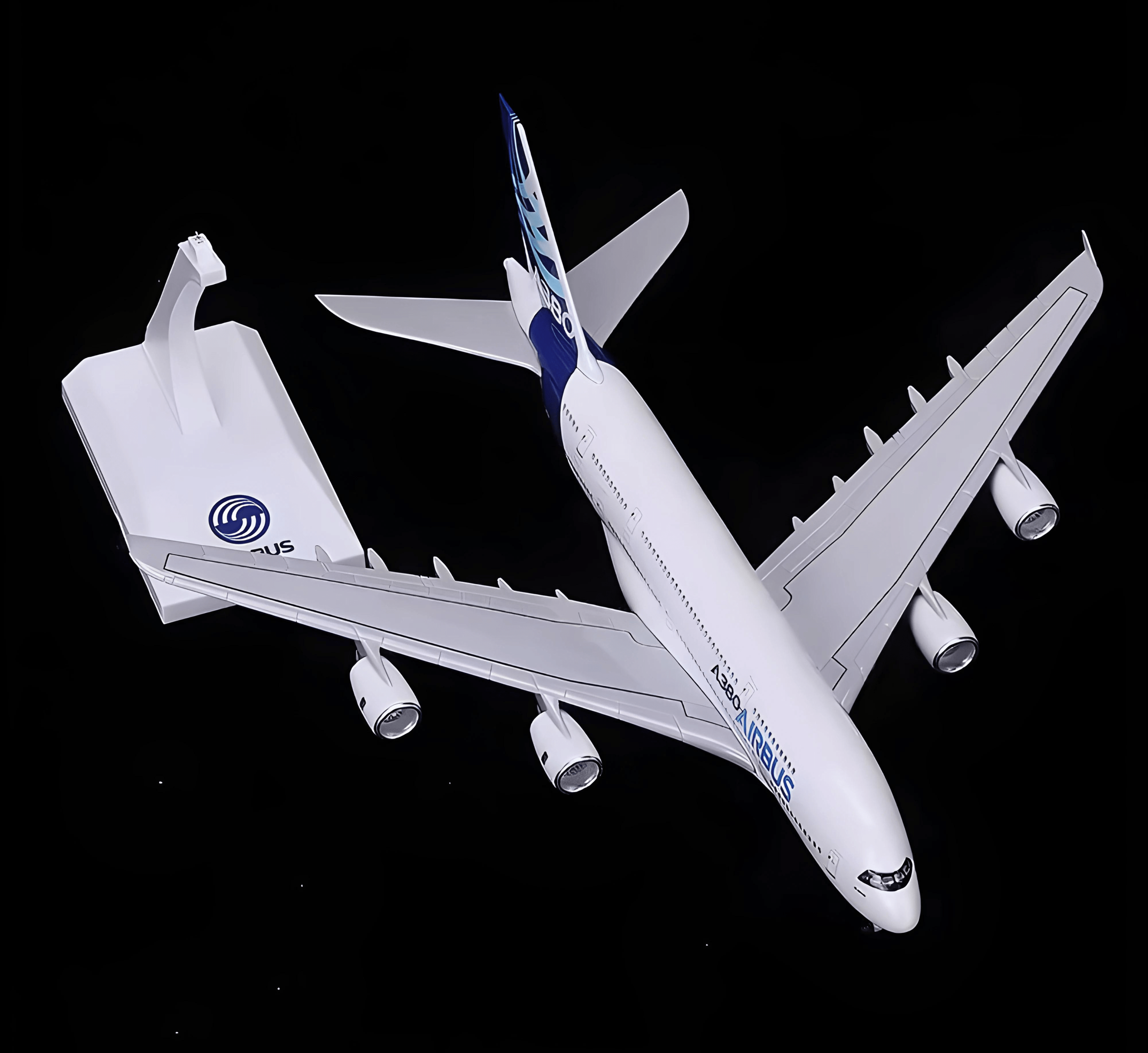 A380 Prototype - 30cm - 11.8in - LED & Sound - Airplane Model