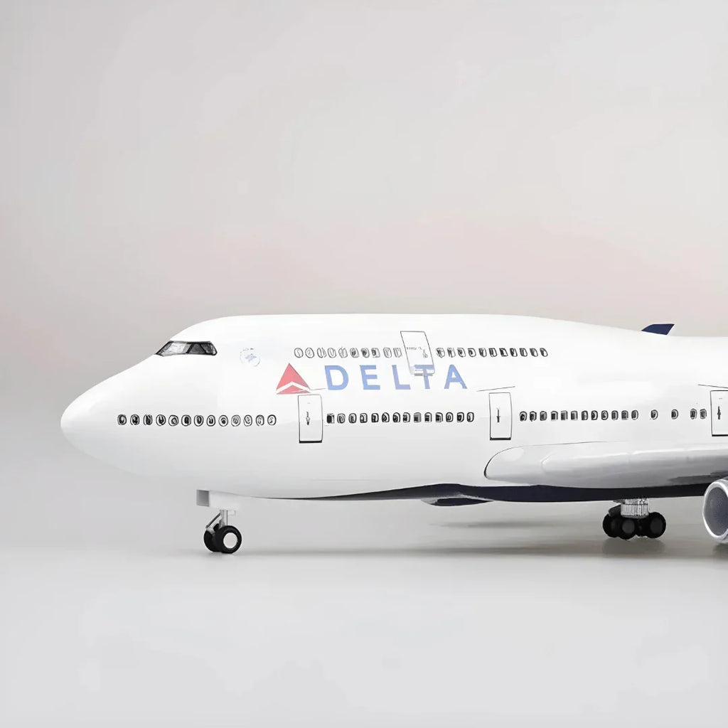 Building B747 Scale Model B747 Delta - Scale 1/150 - 47cm - 18.5 in - Airplane Model – Flying ...