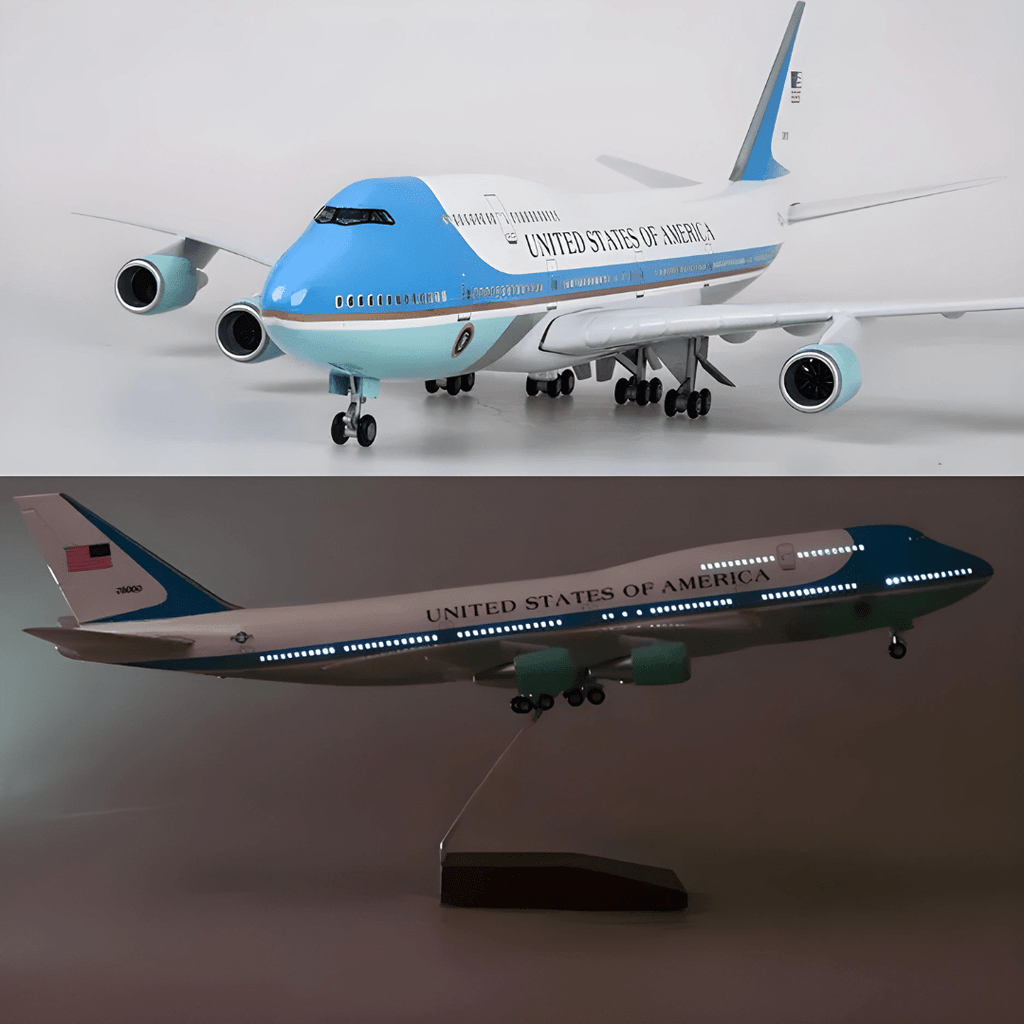 B747 Air Force One – AF1 – Maßstab 1/150 – 47 cm – 18,5 Zoll – Flugzeugmodell