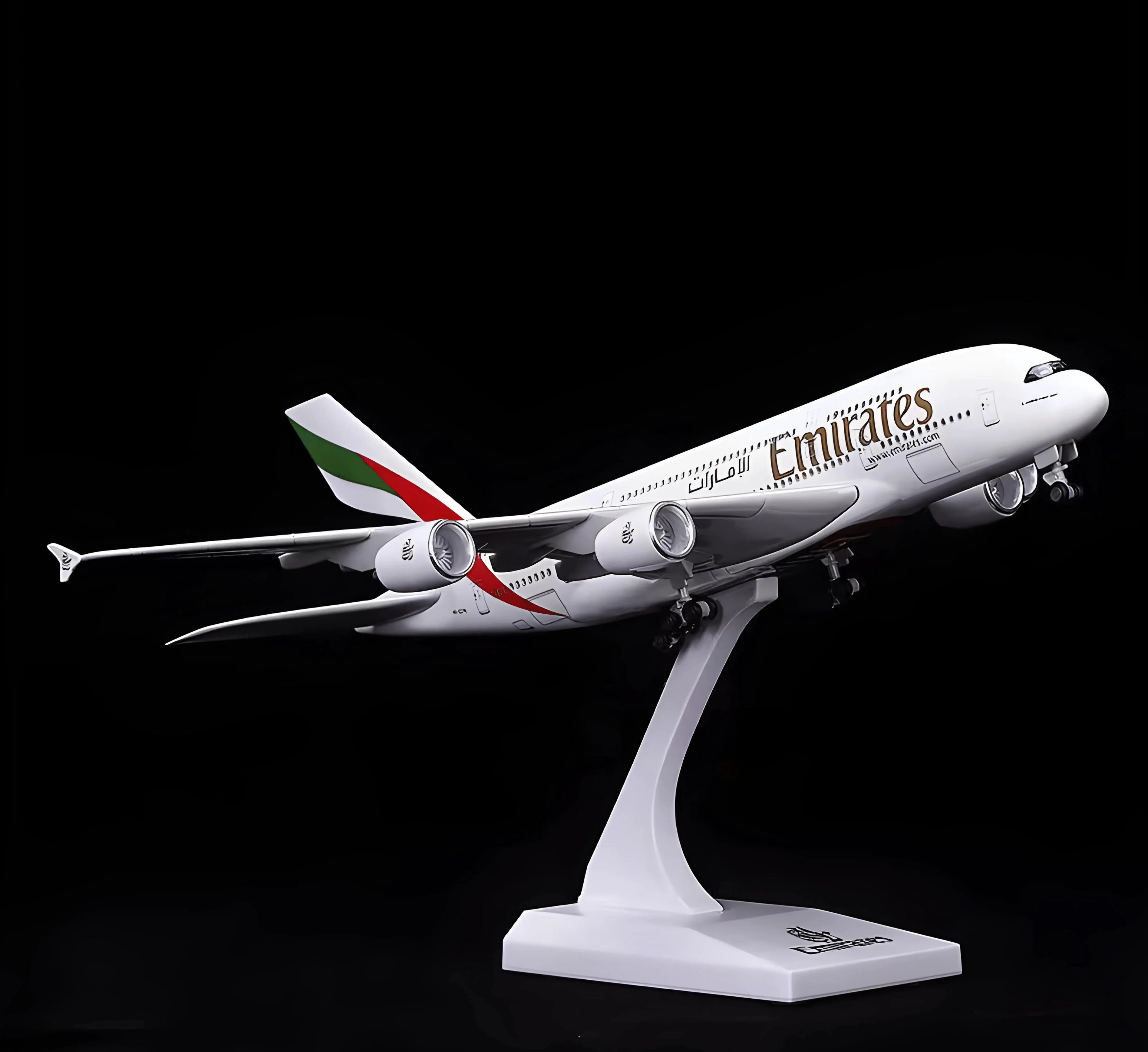 A380 Emirates - 30cm - 11.8in - LED & Sound - Airplane Model - Gallery 3