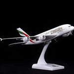A380 Emirates - 30cm - 11.8in - LED & Sound - Airplane Model - Thumbnail 3