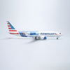 American Airlines Boeing 737-800 "FIFA World Cup 2026" – 47 cm / 18.5 in – Voice-Activated LED Display Model