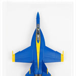 U.S. Navy Blue Angels F/A-18 Hornet 1:72 – 25 cm / 9.8 in – Premium Zinc Alloy & ABS Diecast Fighter Jet Model - Thumbnail 3