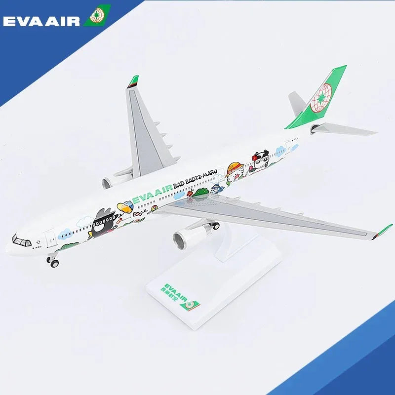 A330 EVA AIR - 30 cm - 11,8 pulgadas - LED y sonido - Modelo de avión - Gallery 4