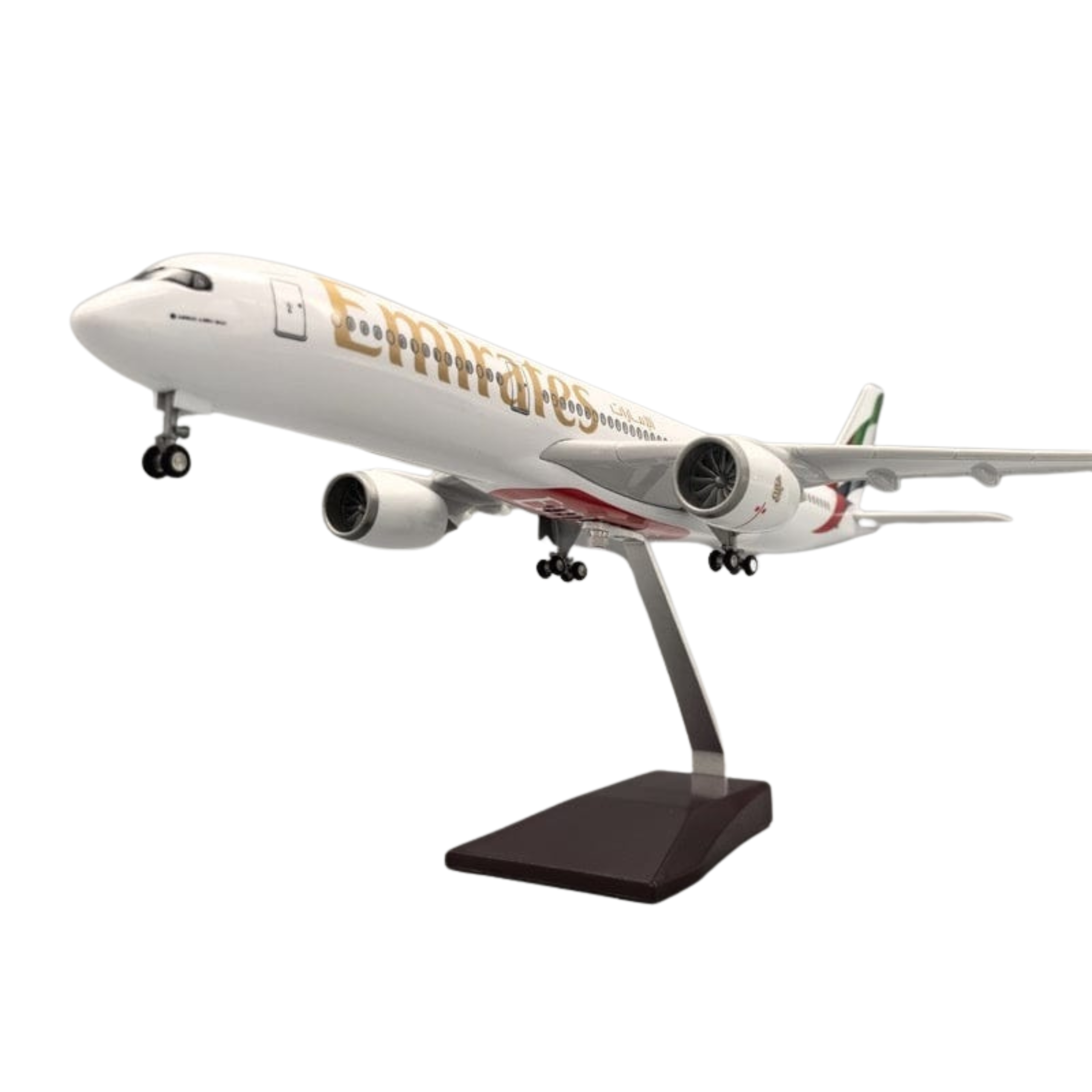 A350 Emirates - Escala 1/142 - 47CM - 18,5 in - Modelo de avión