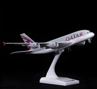 A380 Qatar - 30 cm - 11,8 pulgadas - LED y sonido