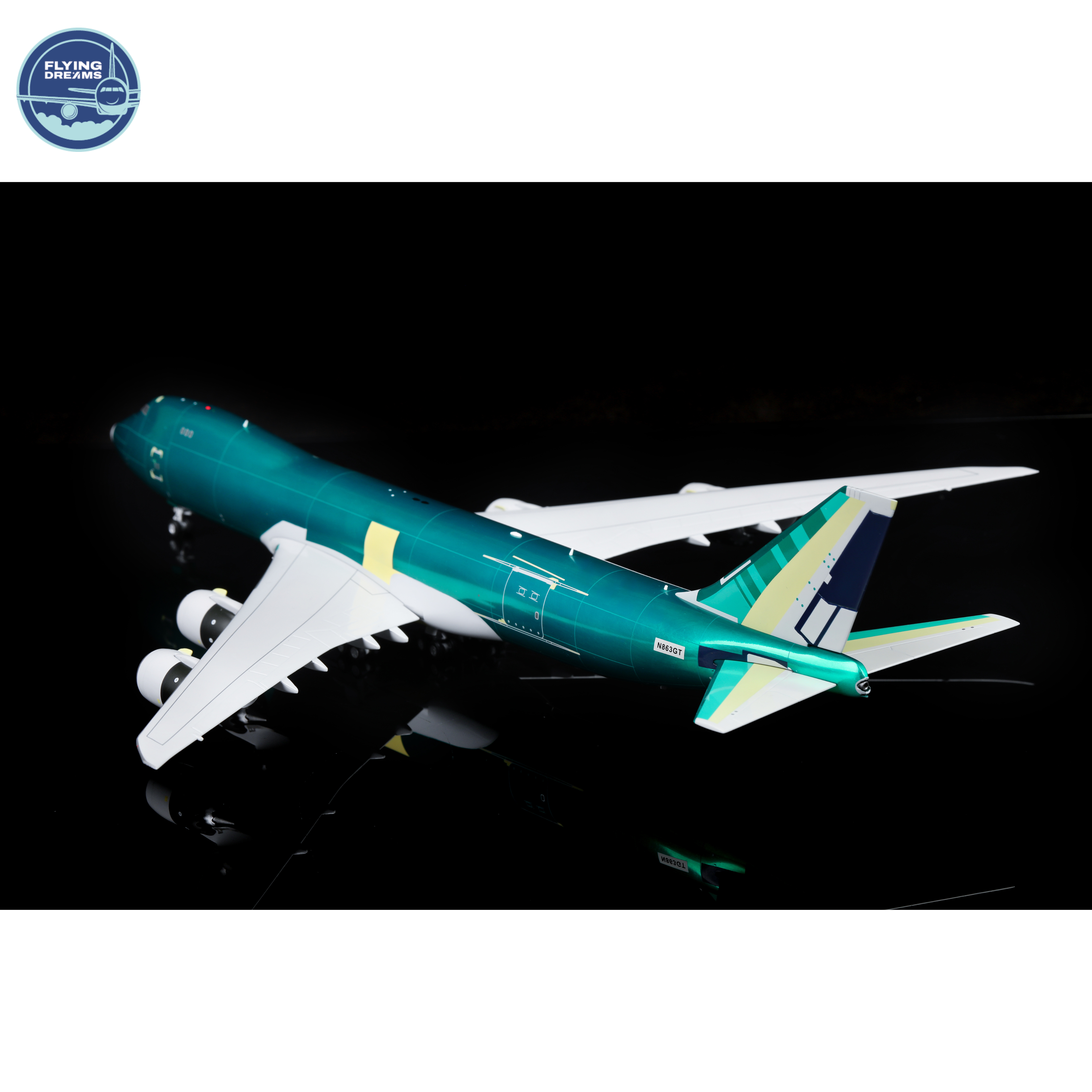 Atlas Air - B747-8F - N863GT - Assembly Colors - L2015 - 38.1cm - SQW